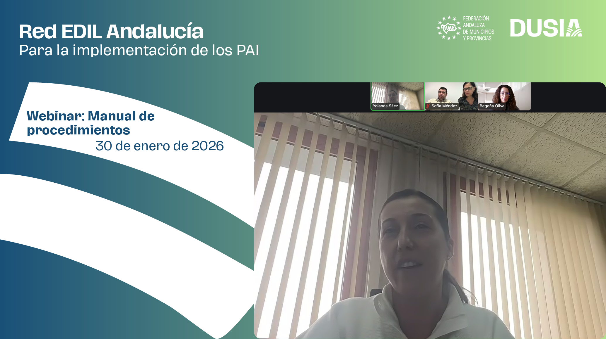 La FAMP celebra un nuevo webinar de la Red EDIL sobre organización y ...
